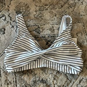 Stripped Bathing Suit